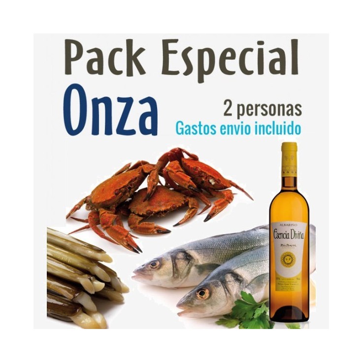 Pack mariscada Especial Onza Pack mariscada Especial Onza